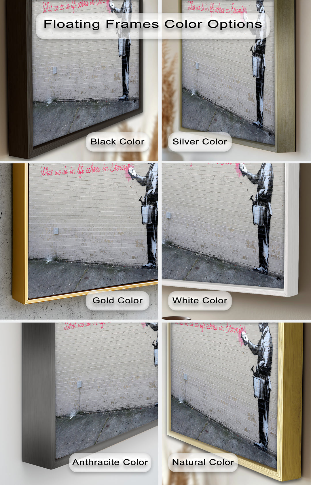 Echoes in Eternity – Banksy Oil Painting