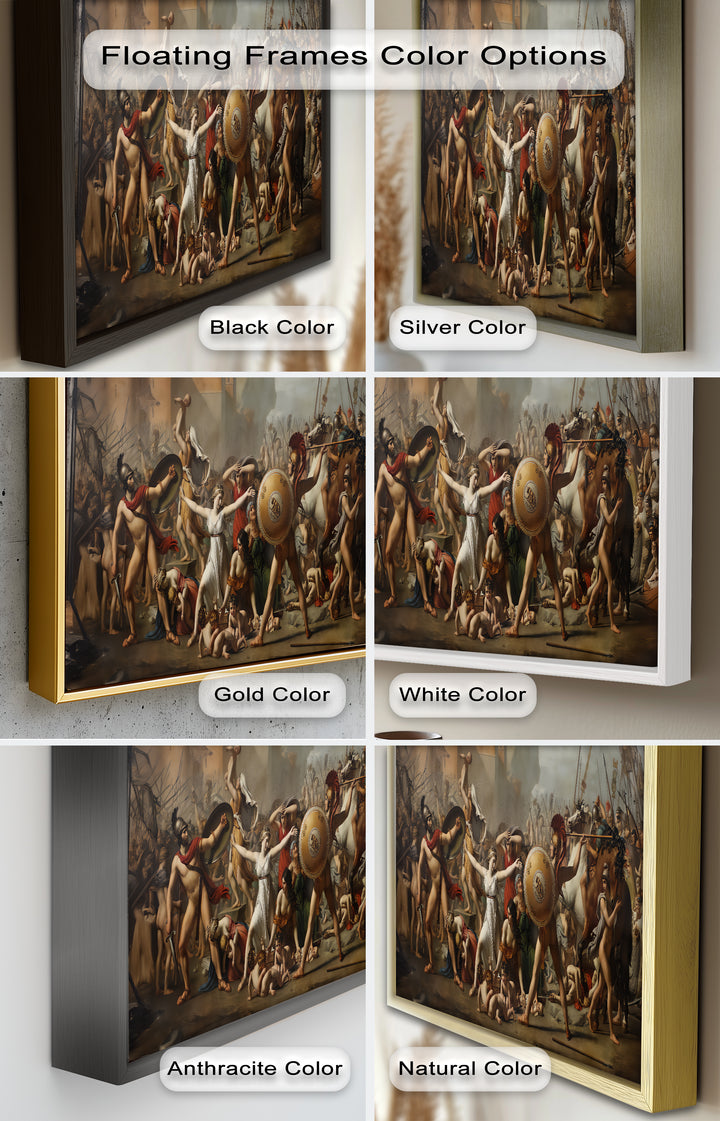 The Sabine Women Intervene – Classicism Oil Painting