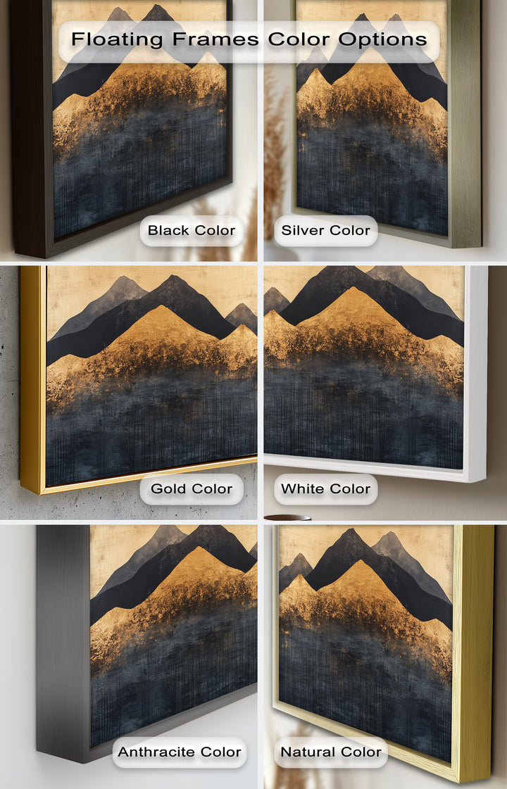 Brown Mountain – Modernes Ölgemälde