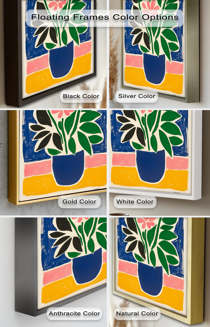 Vibrant Vase Composition – Modern Fauvist Oil Painting