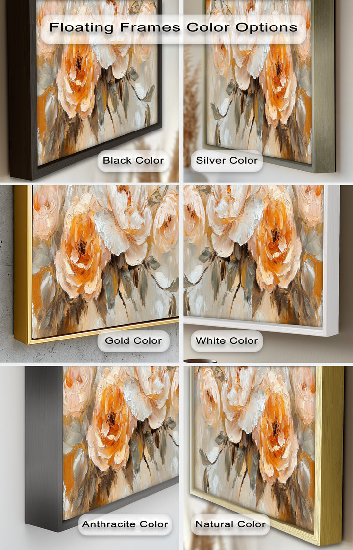 Peony Flowers – Botanical Oil Painting