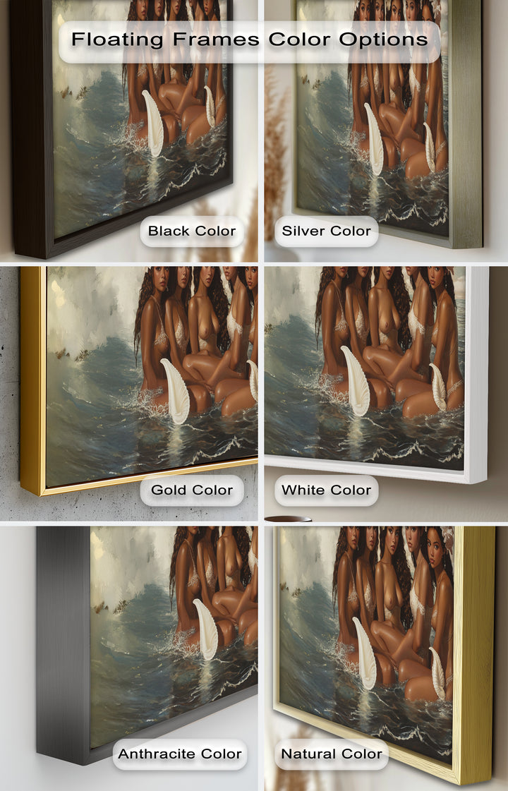 Daughters of the Tide – Mythical Sirens in a Renaissance Oil Painting