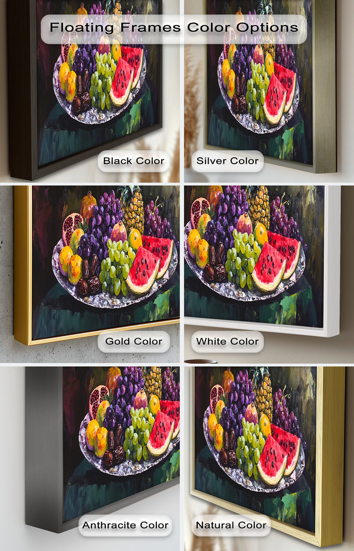 Exotic Fruit Kitchen Decor –  Still Life Oil Painting