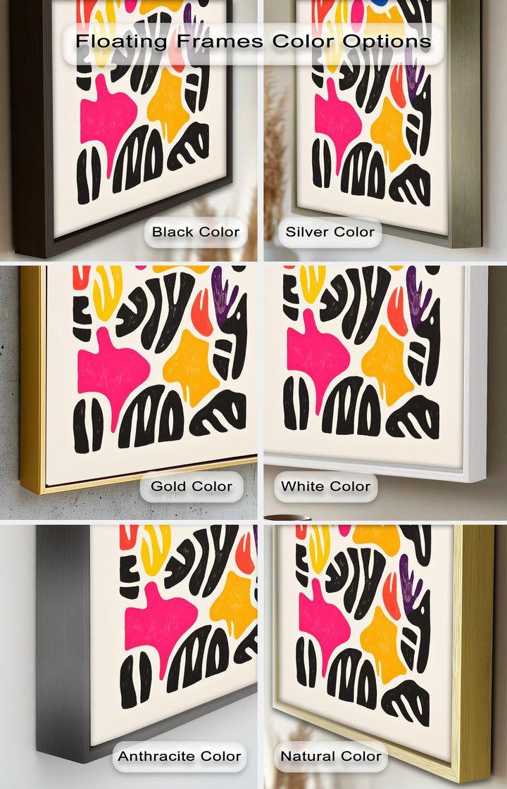 Chromatic Rhythm – Abstract Fauvist Oil Painting - MyPhotoStation
