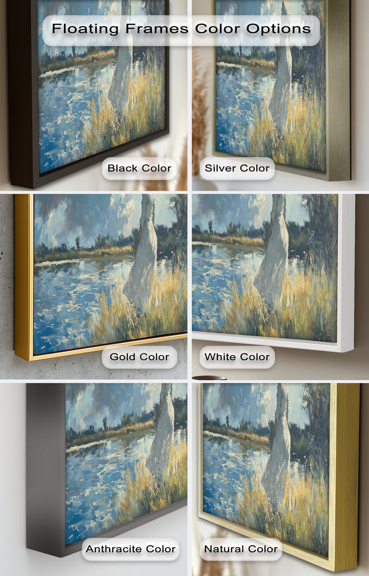 Lady by the River – Impressionist Oil Painting