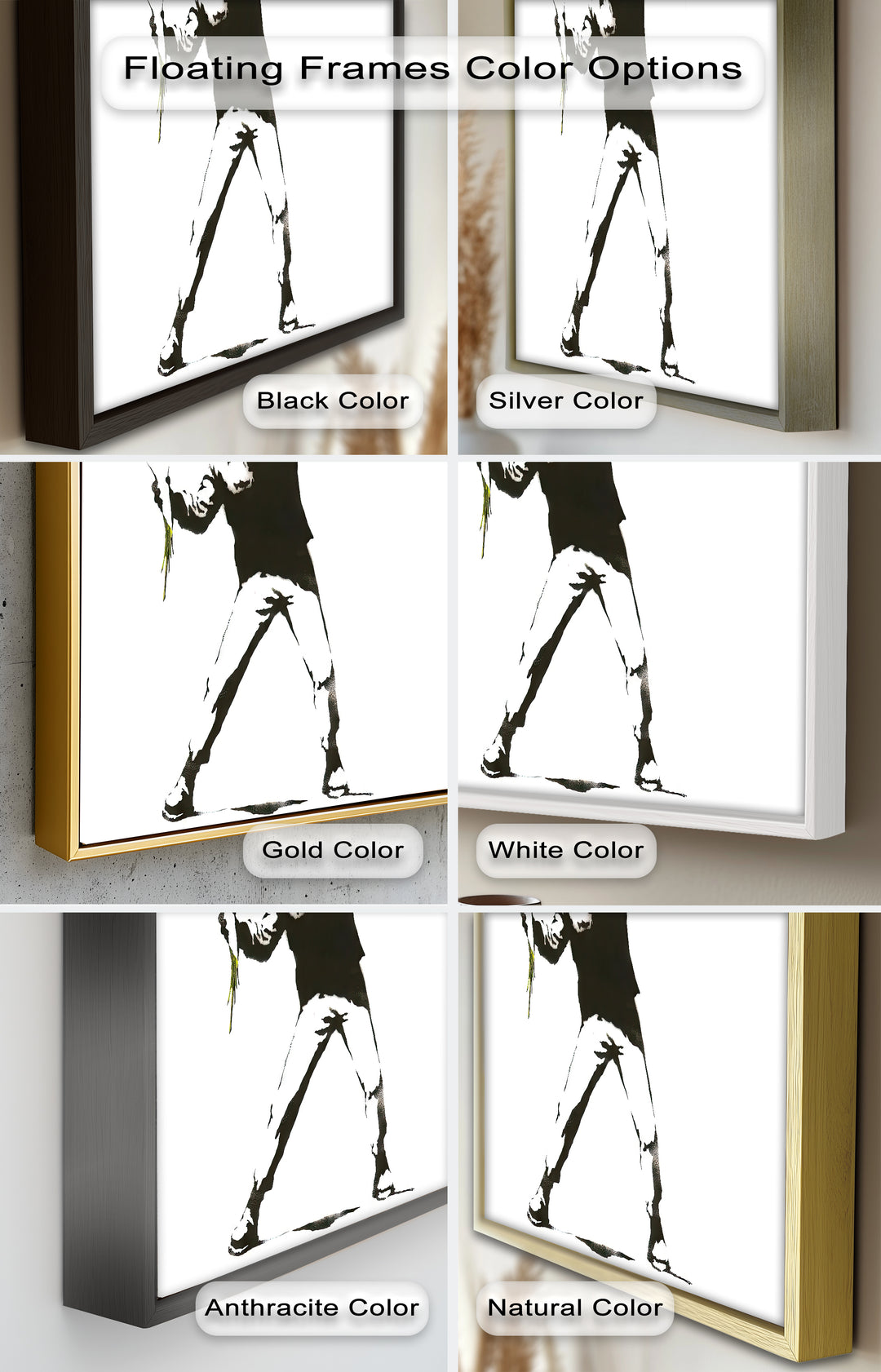 Flower Thrower – Iconic Protest Banksy Oil Painting
