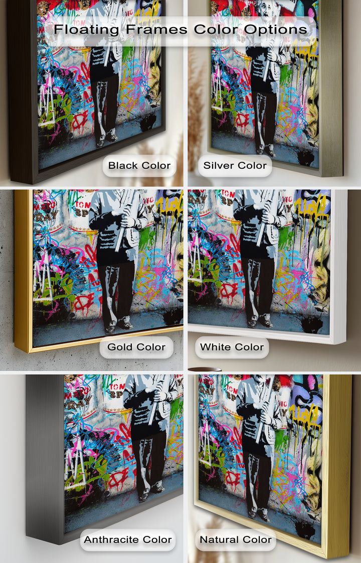 Einstein’s Protest – Banksy Oil Painting