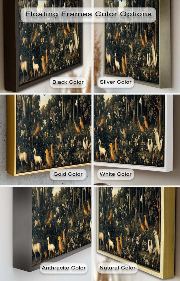 Garden of Grace – Birds Oil Painting