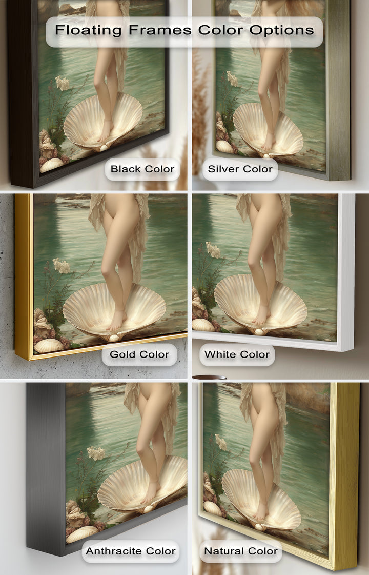 Birth of Grace – Renaissance-Inspired Venus Oil Painting
