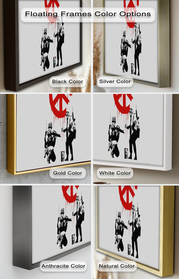 Peace Spray – Banksy Oil Painting