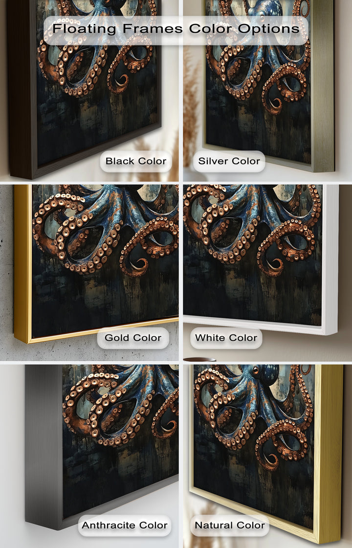 Deep Sea Octopus - Animal Oil Painting