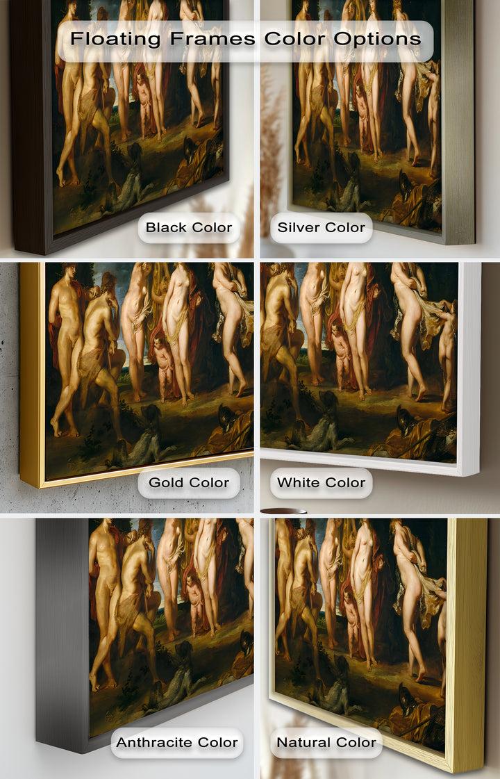 The Judgment of Paris – Mythological Renaissance Oil Painting