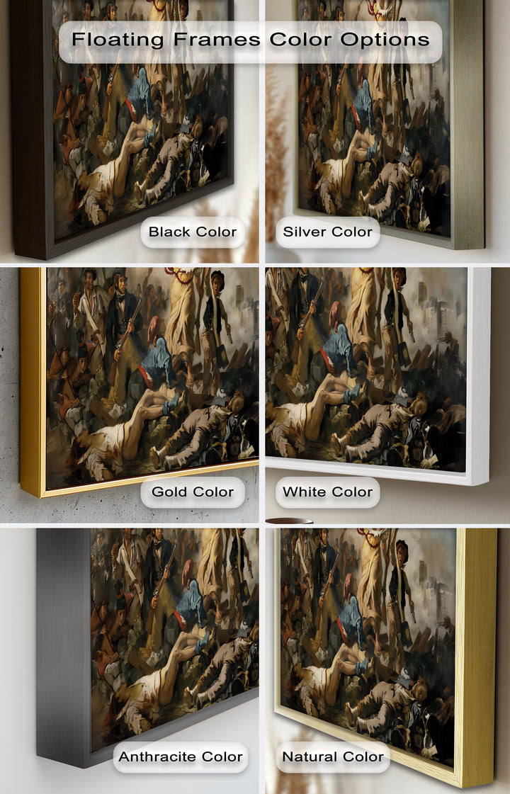 Liberty Leading the People – Classicism Oil Painting