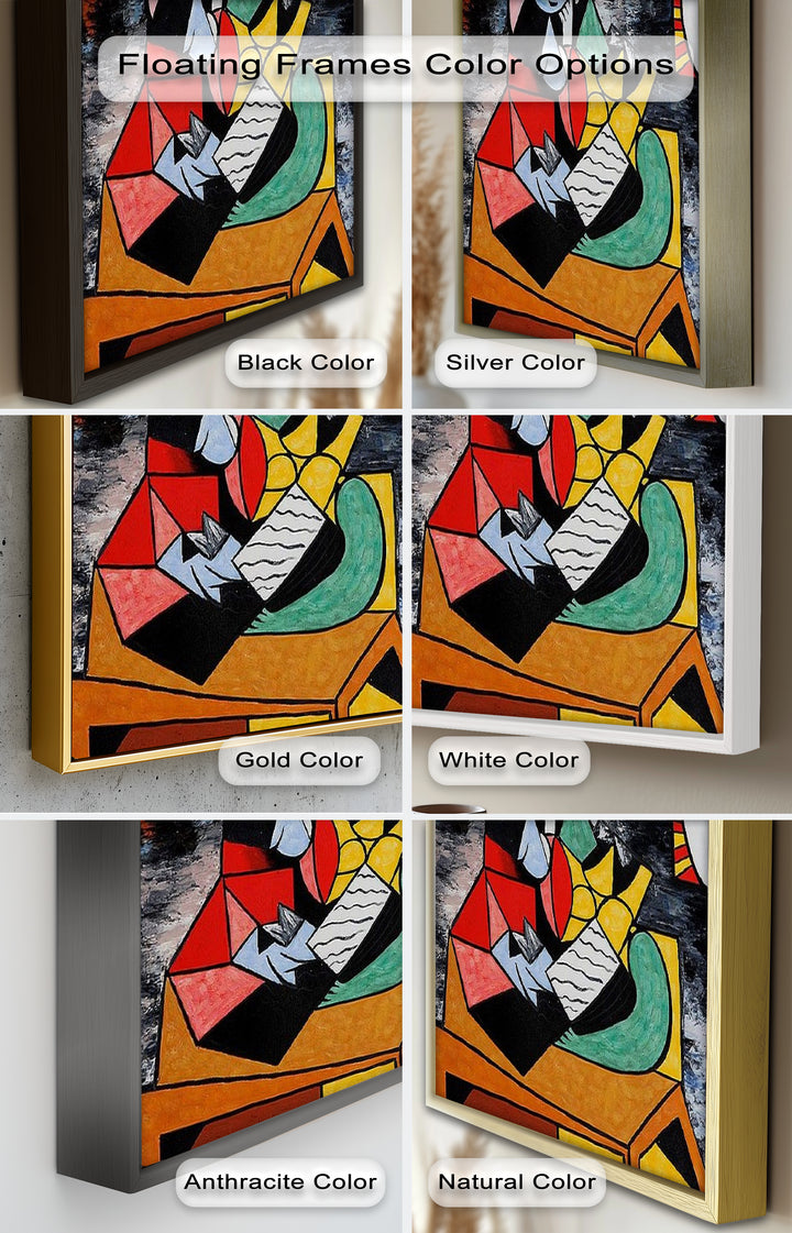 Embrace in Color – Picasso Oil Painting