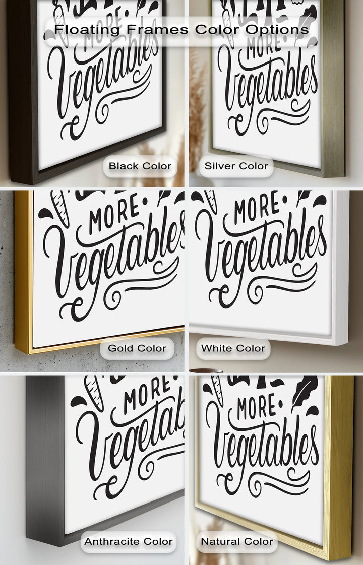 Eat More Vegetables – Modern Oil Painting - MyPhotoStation