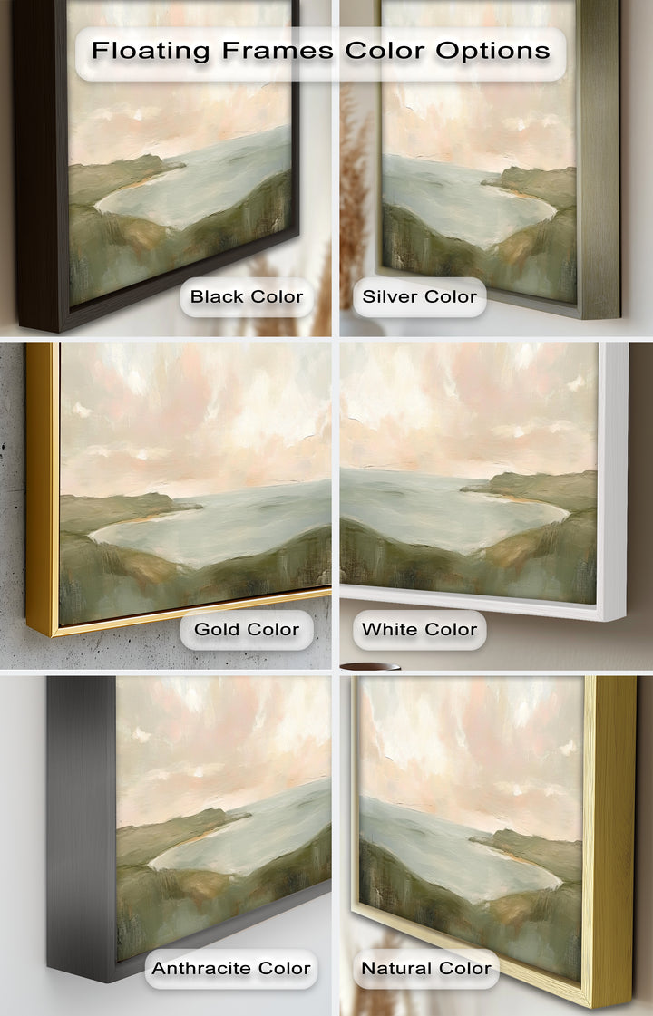 Sunset Oil Painting – Seascape Wall Art