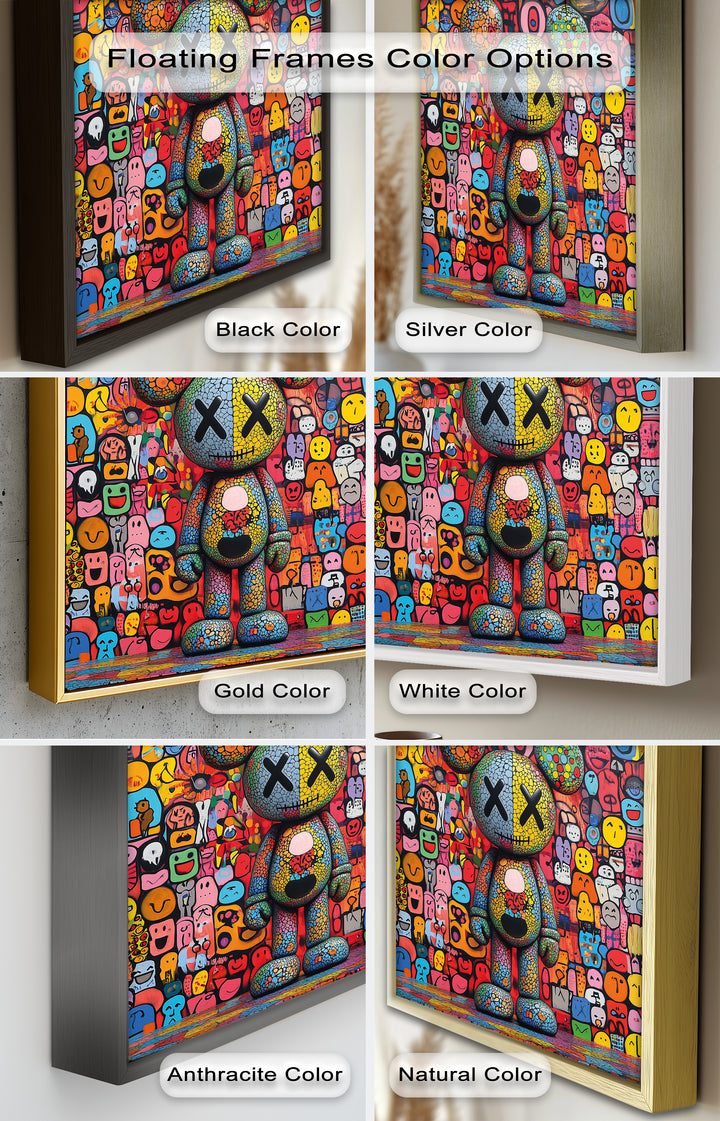 Mosaic Madness – KAWS Oil Painting