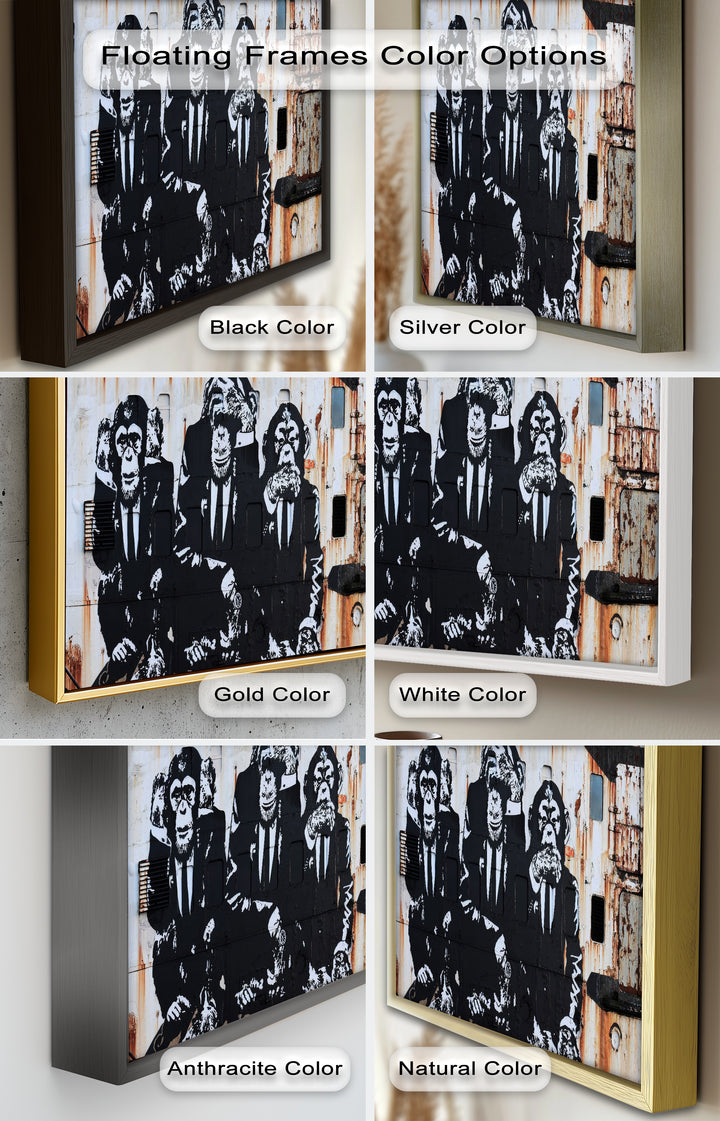 The Silent Truth – Banksy Oil Painting