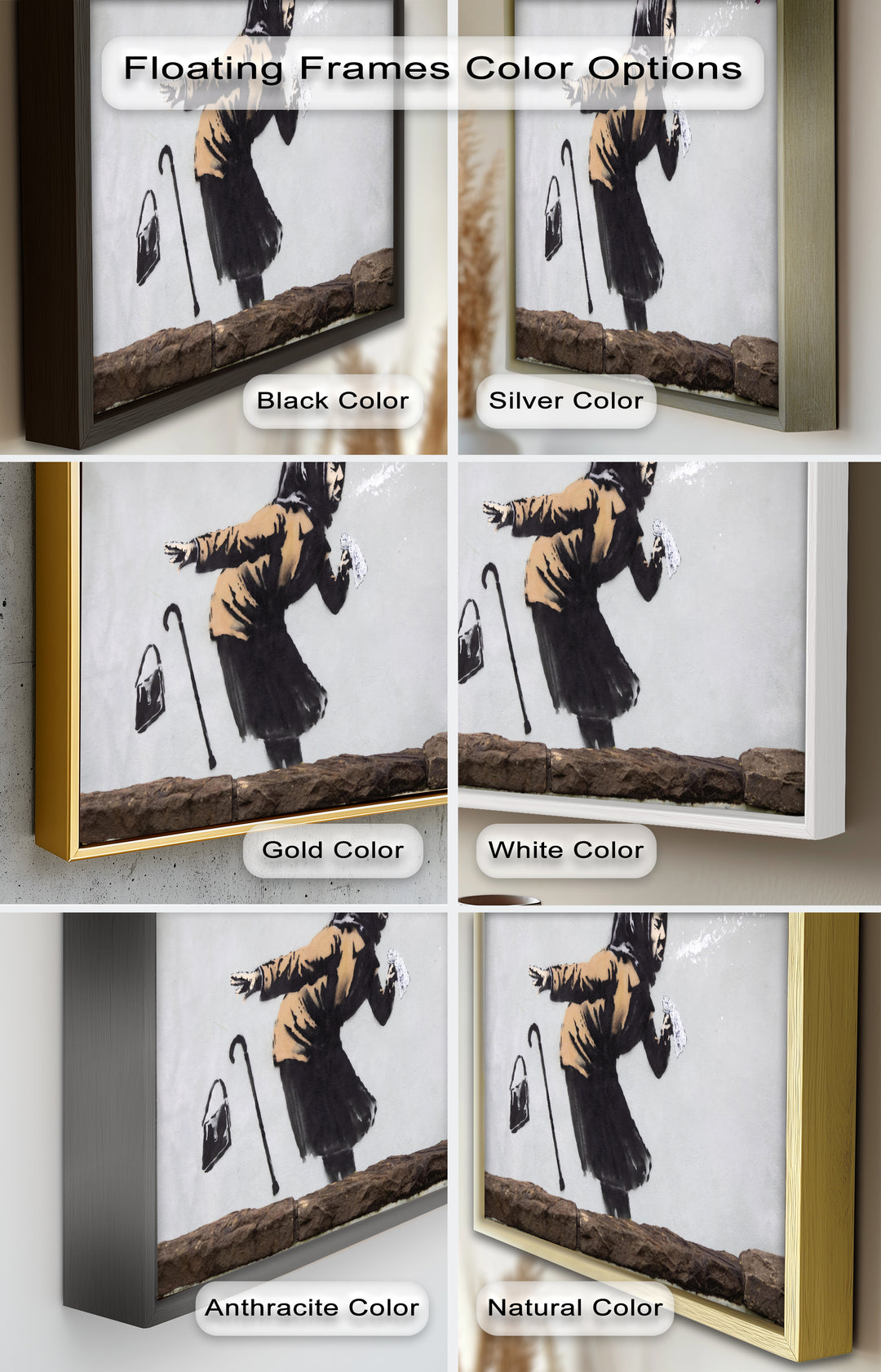 The Power of a Sneeze – Banksy Oil Painting