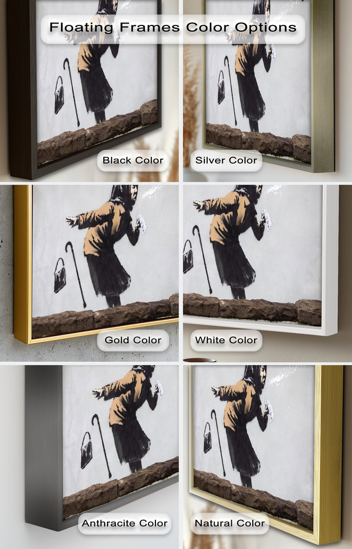 The Power of a Sneeze – Banksy Oil Painting