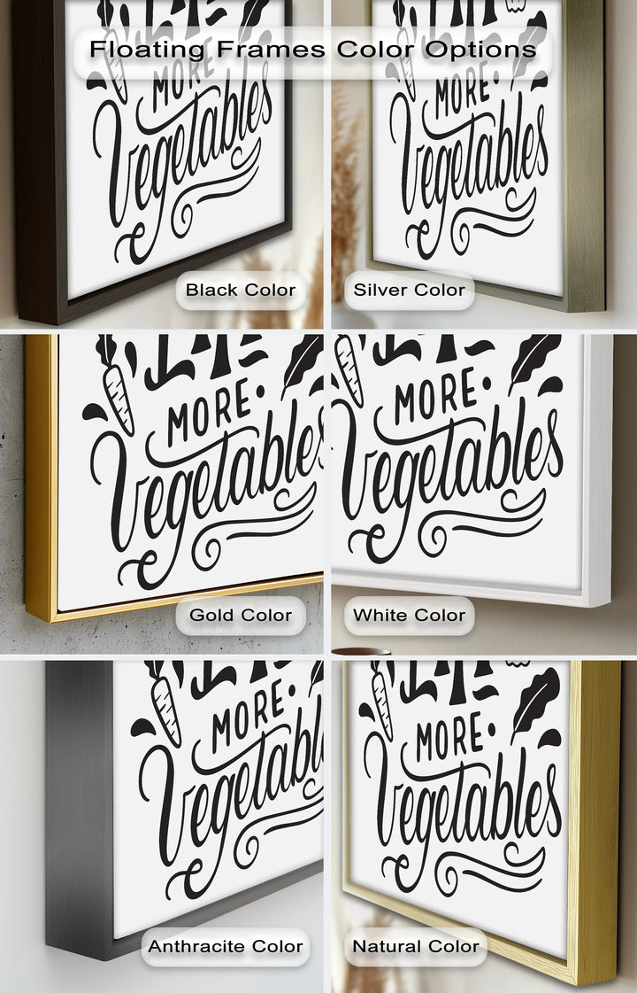 Eat More Vegetables – Modern Oil Paintings - MyPhotoStation