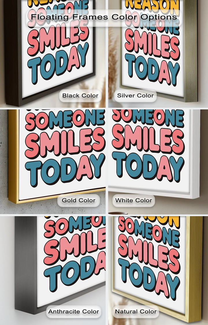 Be the Reason Someone Smiles – Oil Painting - MyPhotoStation