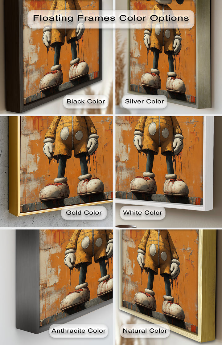 Rust Rebellion – KAWS Begleitölgemälde