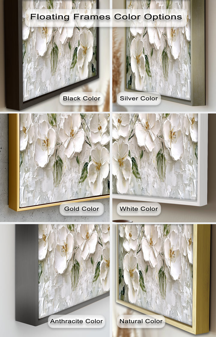 White Flower – Botanical Oil Paintings