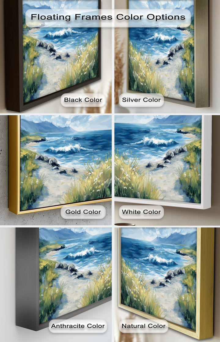 Ocean Breeze – Seaside Landscape Oil Painting