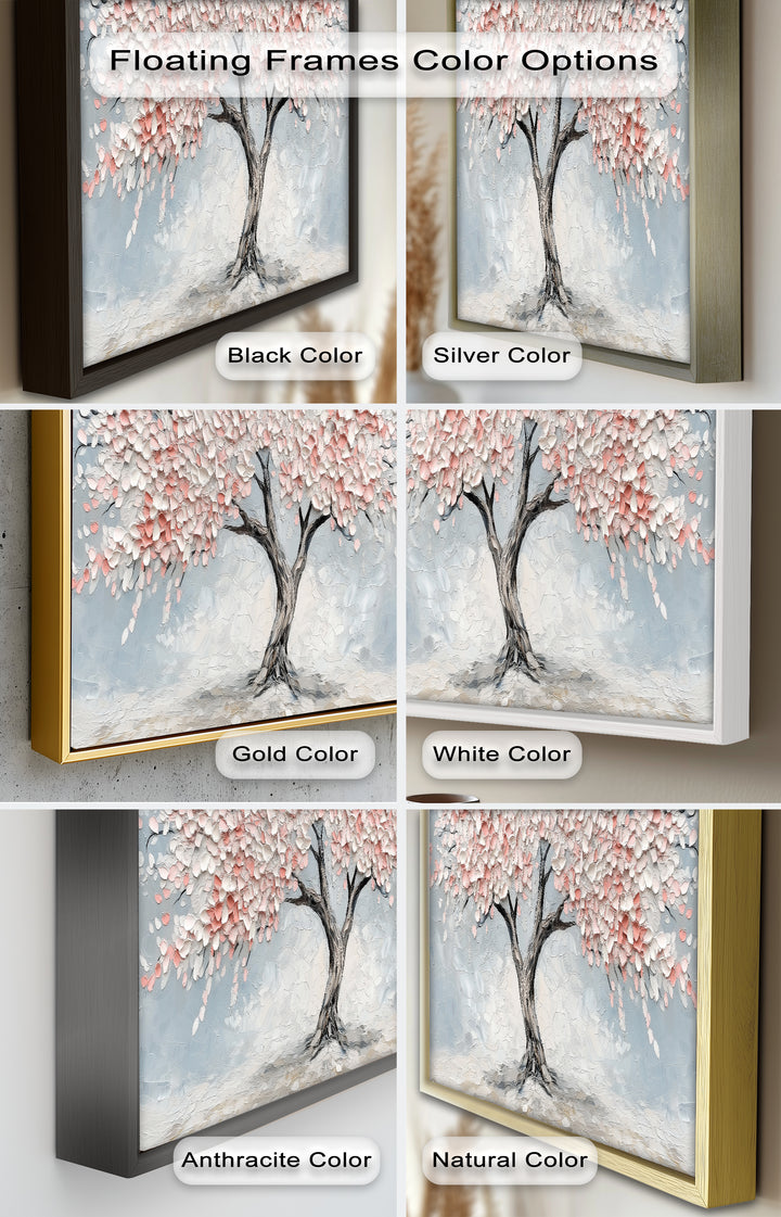 Blossoming Cherry Tree – Floral Oil Painting