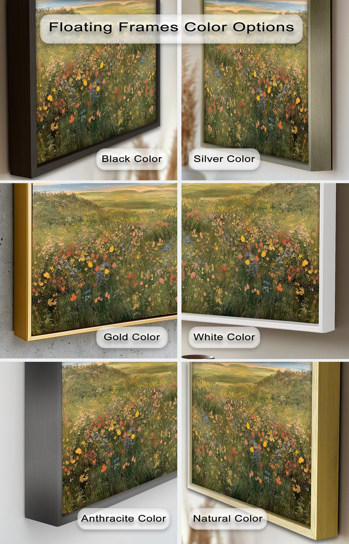 Seaside Meadow View – Landscape Oil Painting