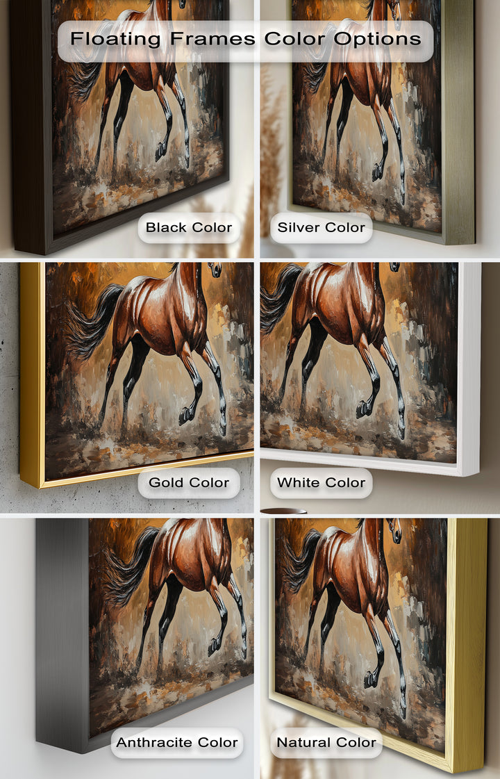 Majestic Horse – Modern Oil Painting