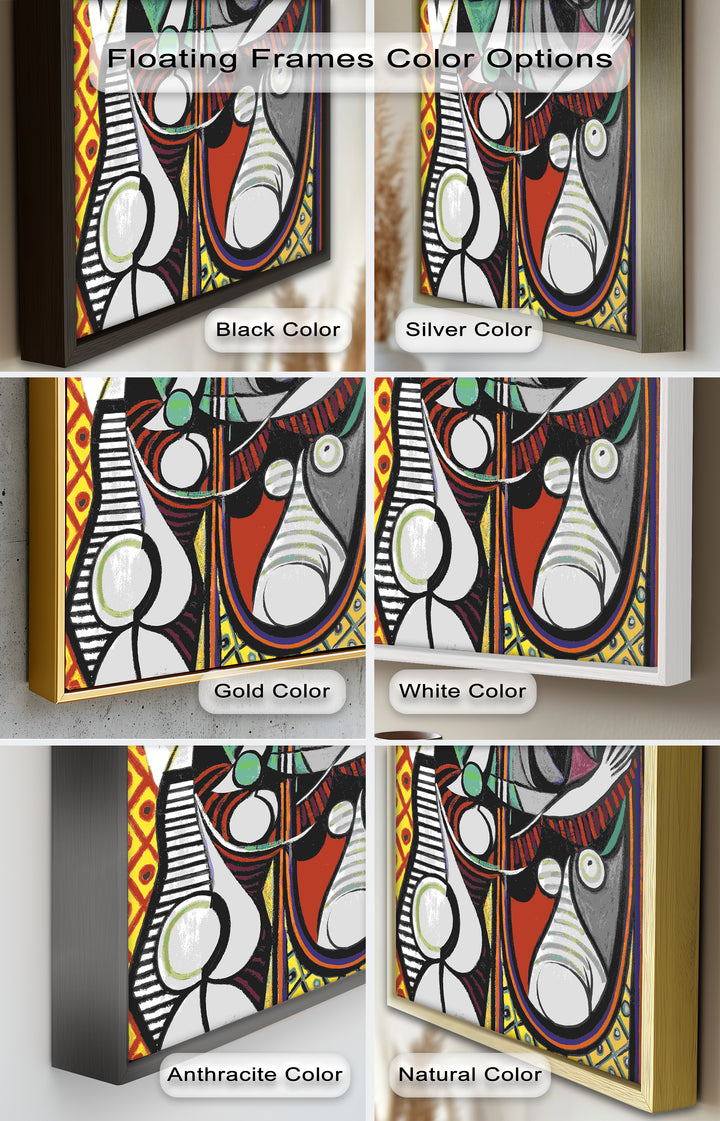 Reflected Identity – Mirror Portrait Picasso Oil Painting