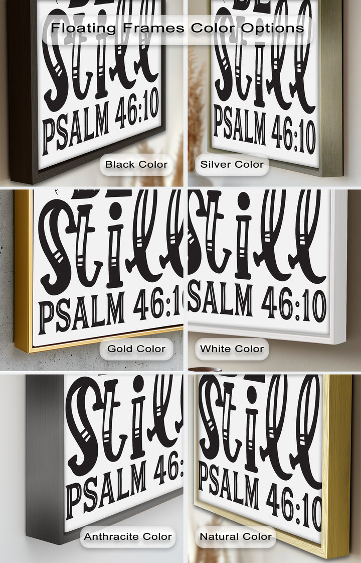 Sei still – Psalm 46:10 Bibel Bibel Ölgemälde