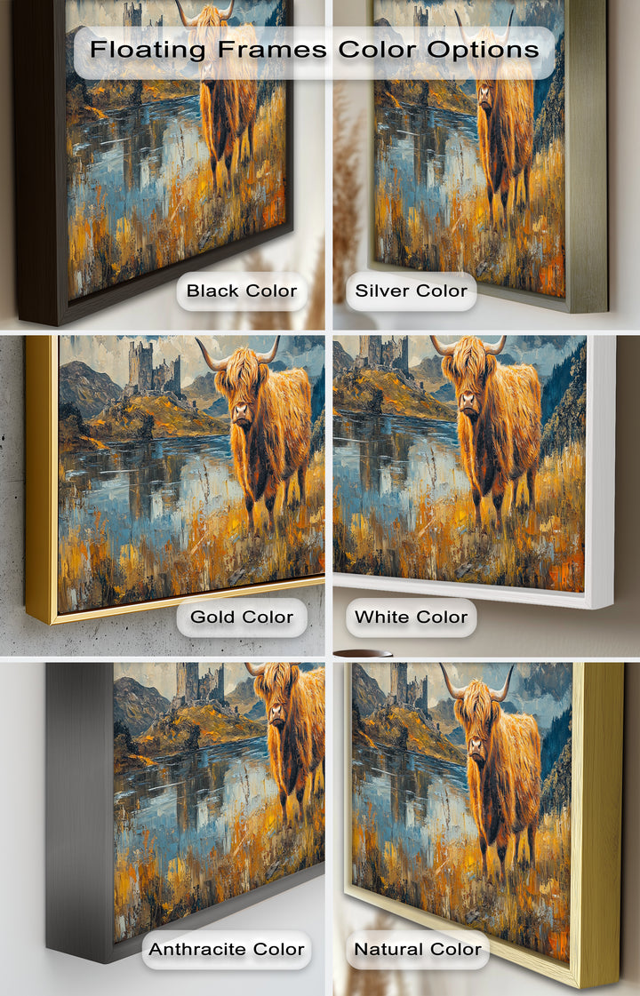 Highland Majesty – Rustic Oil Painting