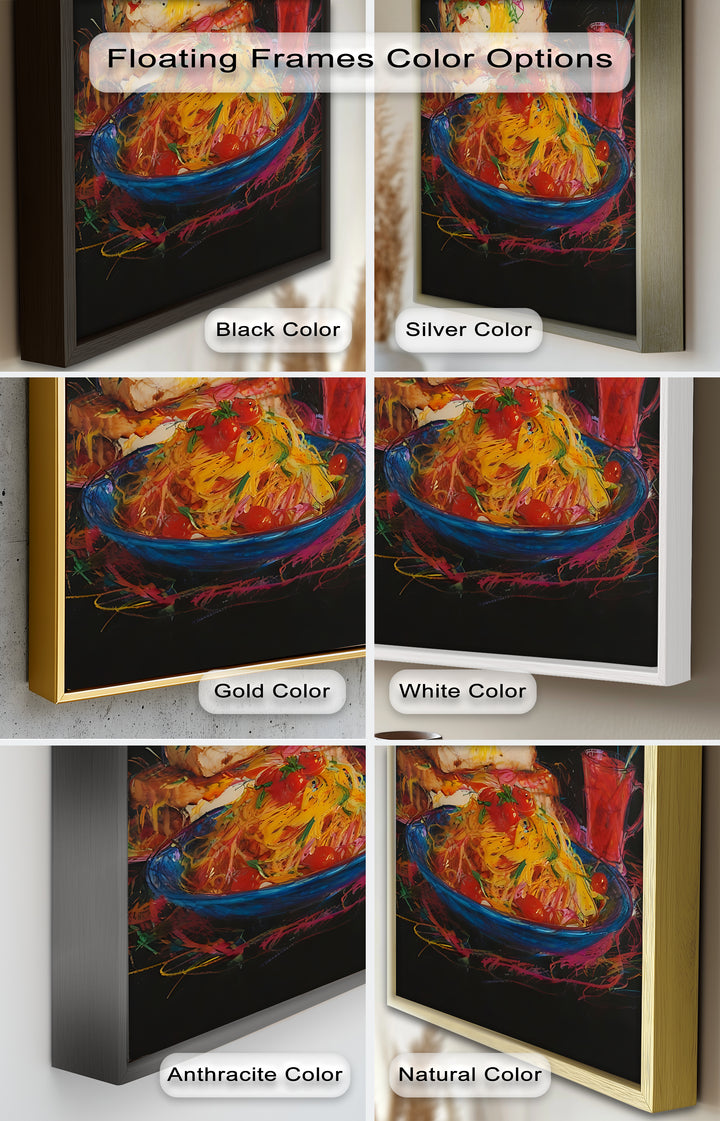 Gourmet-Sandwich und Pasta-Explosion - Food Painting