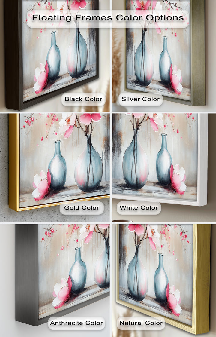 Soft Pink Magnolia - Flower Oil Painting