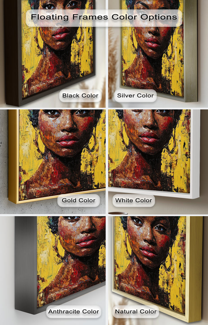 Radiant Soul – Bold Portrait Oil Painting in Fauvist Style