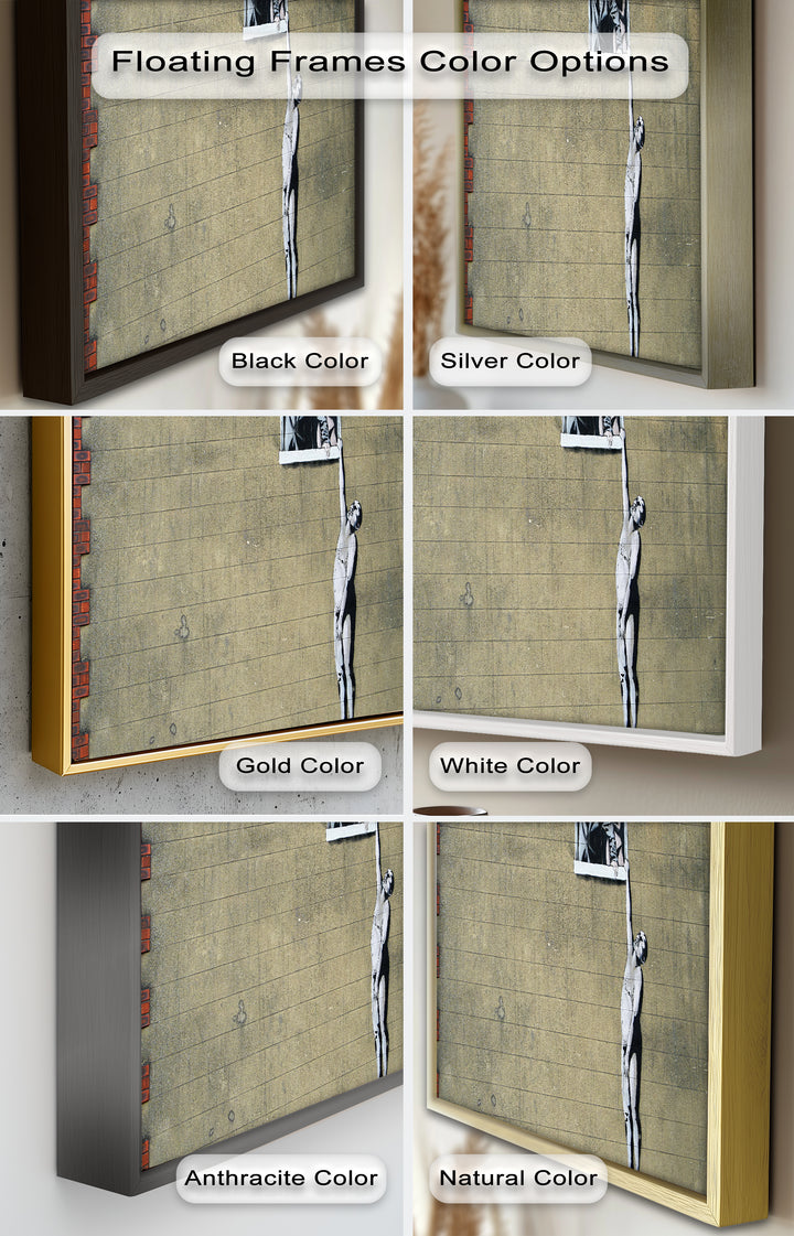 Love in Suspense – Banksy Oil Painting