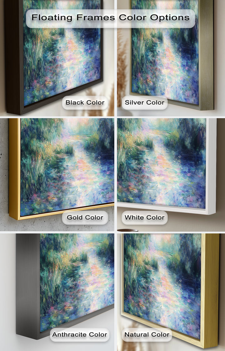 Whispering Riverbank at Dusk – Impressionist Landscape Oil Painting