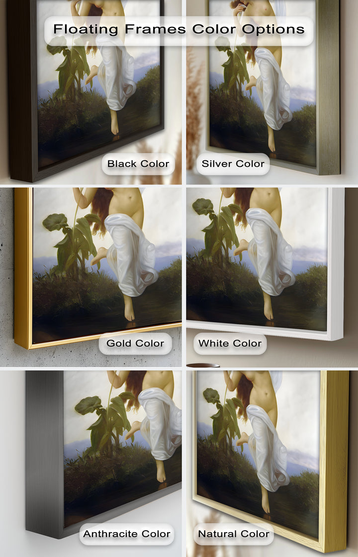 Whispers of the Wind – Classical Nude Goddess Renaissance Oil Painting