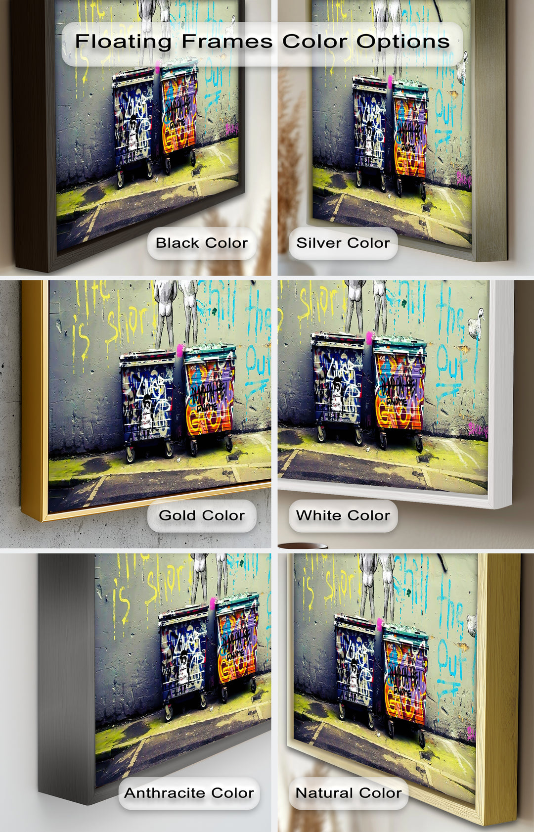 Life Is Short – Banksy Oil Painting