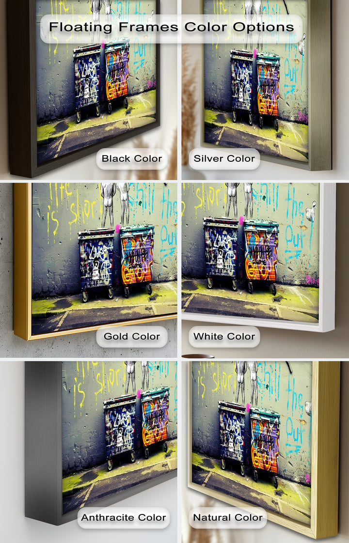 Life Is Short – Banksy Oil Painting
