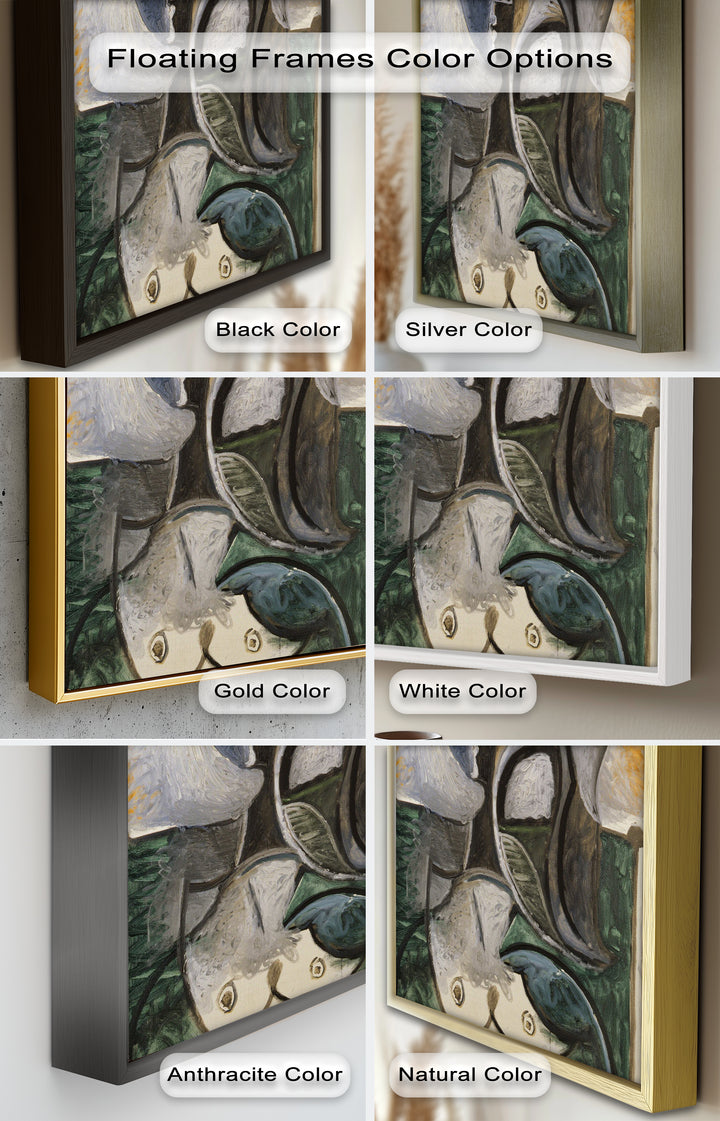 Fragmented Grace – Expressive Female Form in Picasso-Style Oil Painting