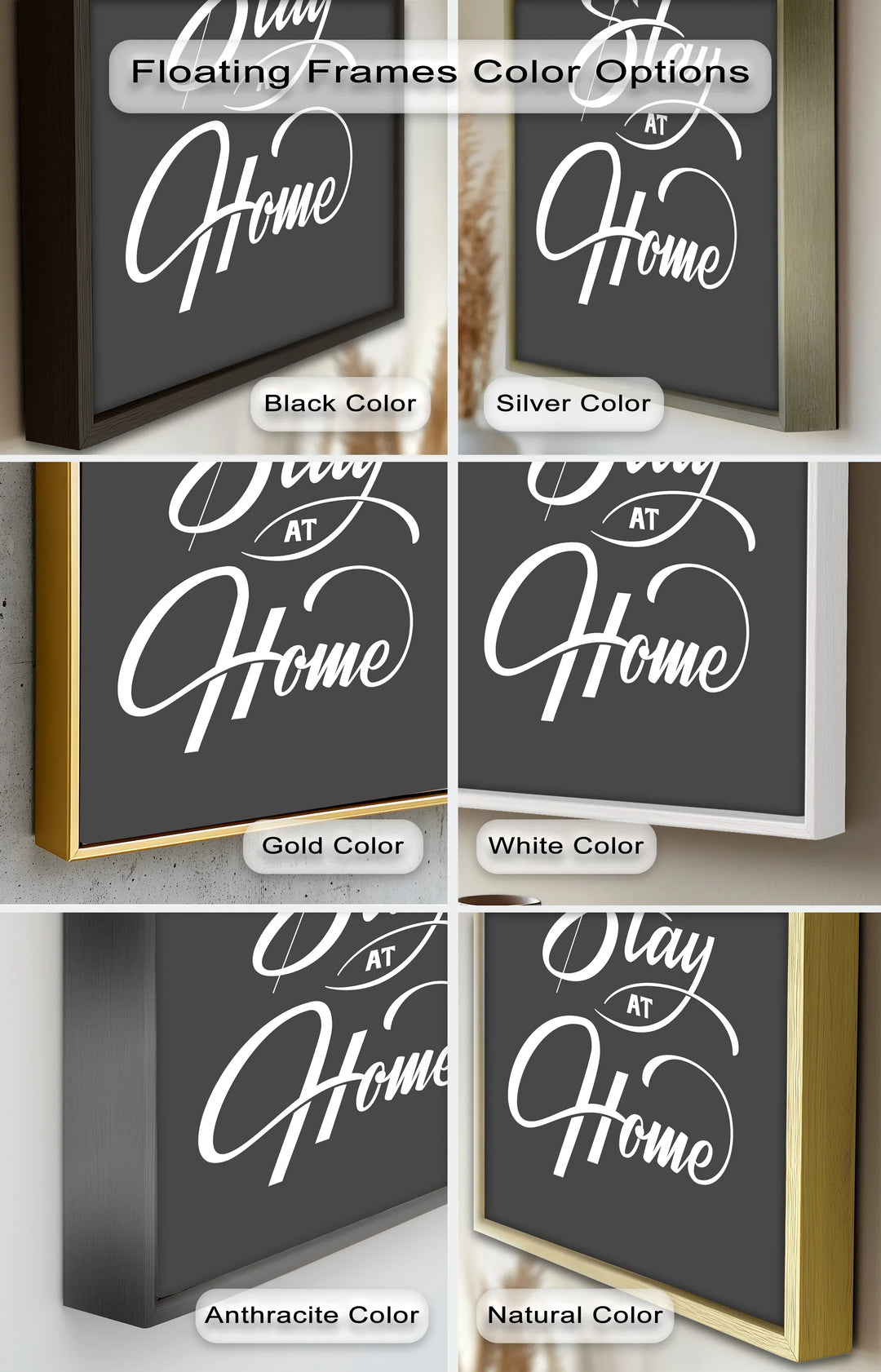 Stay at Home – Modern Oil Painting - MyPhotoStation