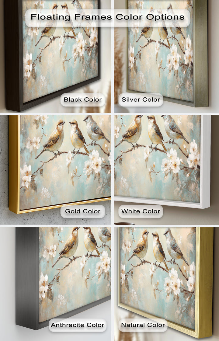 Springtime Songbirds – Animal Oil Painting