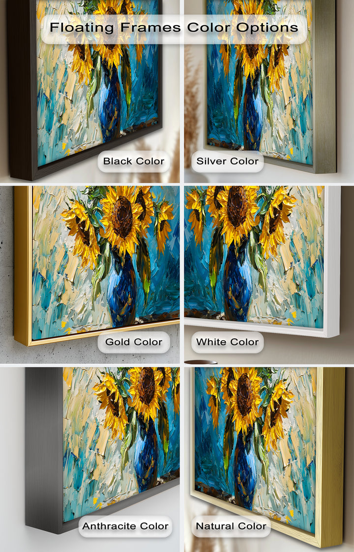 Sunflower Bouquet – Botanical Oil Painting