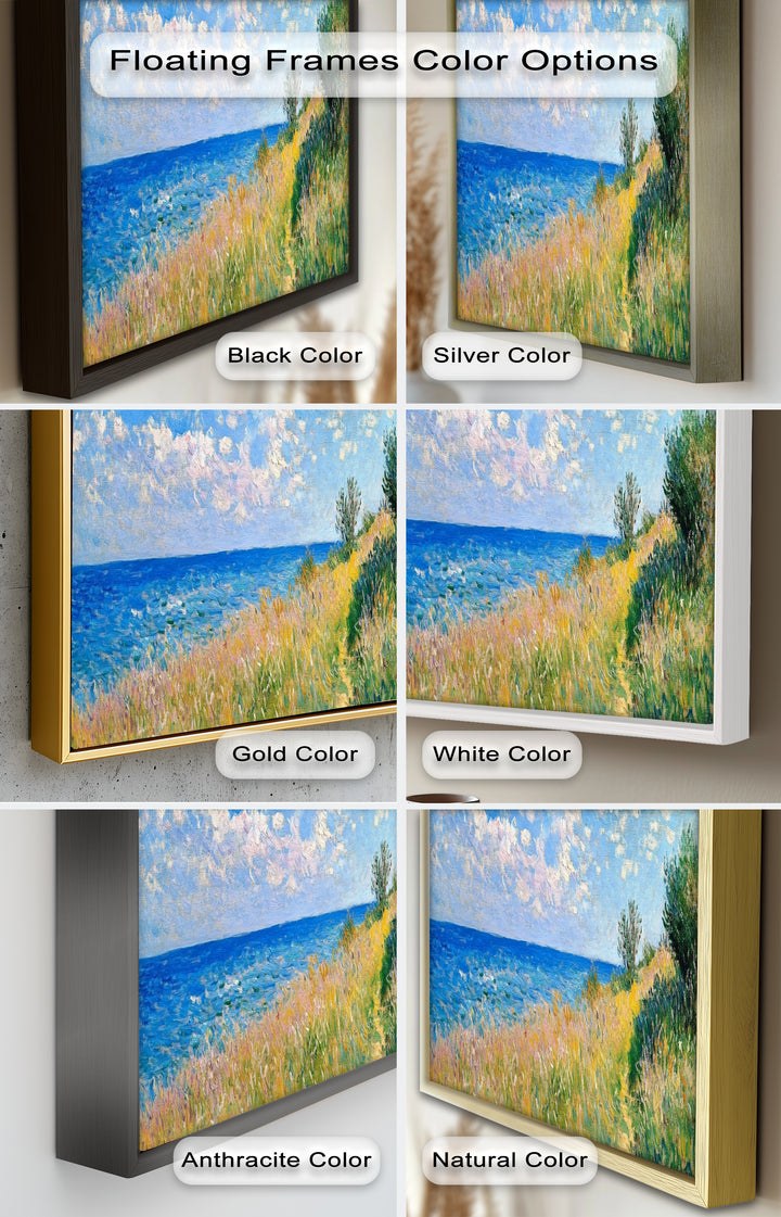 Seaside Landscape Impressionist - Modern Oil Painting