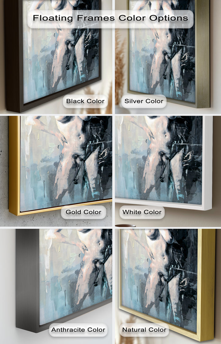 Still in the Shadows – Contemporary Nude Oil Painting