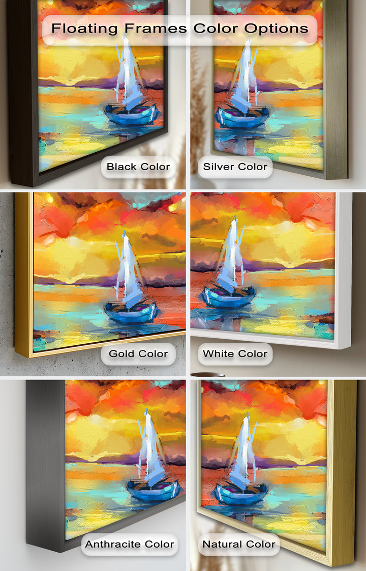 Ambesonne Head Scarf – Vibrant Seascape Oil Painting